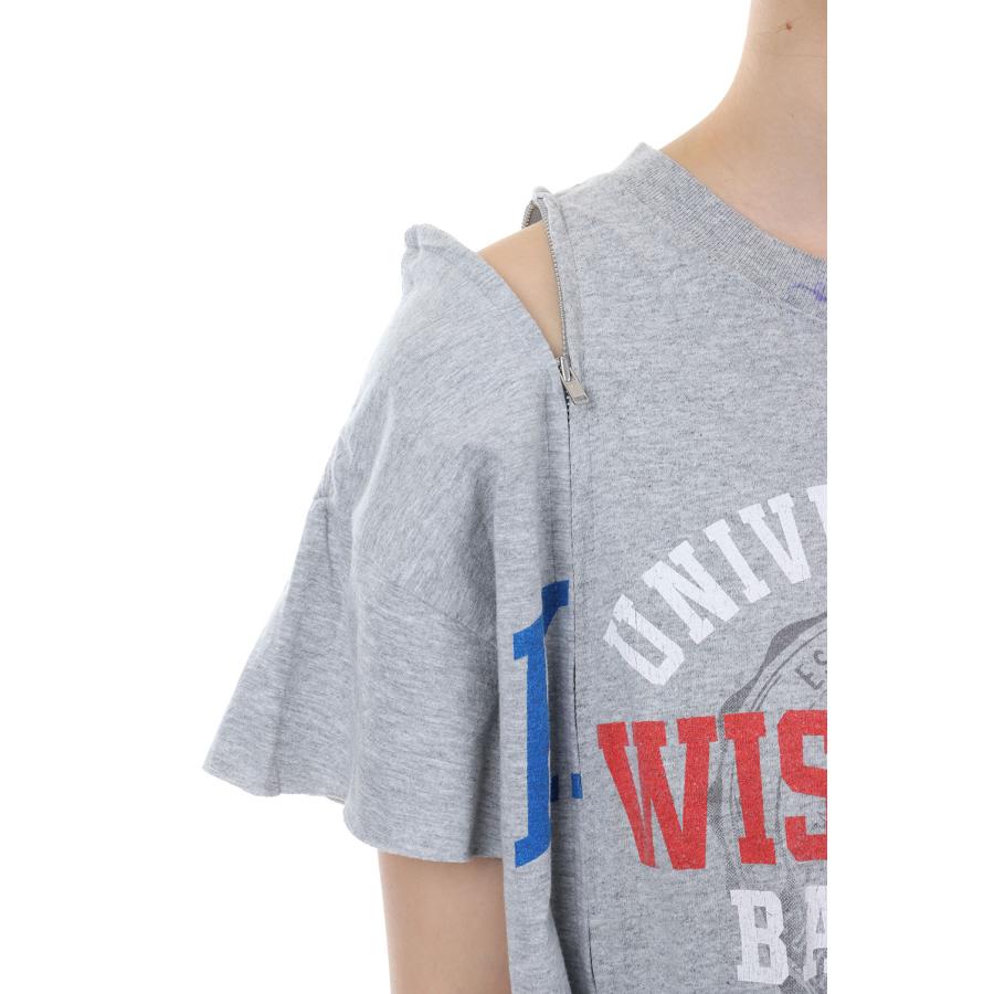 【P10倍】【SALE】circa make zip removal wide top / GRAY-1(cc24ss-01) 77circa -Women-(ナナナナサーカ) | 77circa | 04