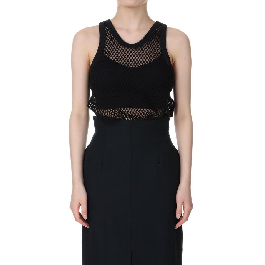 Mesh Tank Top -BLACK（12410604） Todayful(トゥデイフル) | TODAYFUL