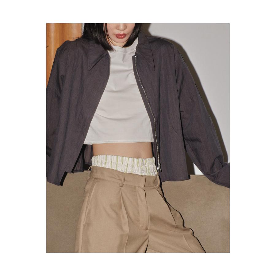 【SALE】Washer Zip Blouson -CHARCOAL GRAY（12310201） Todayful(トゥデイフル) | TODAYFUL | 08