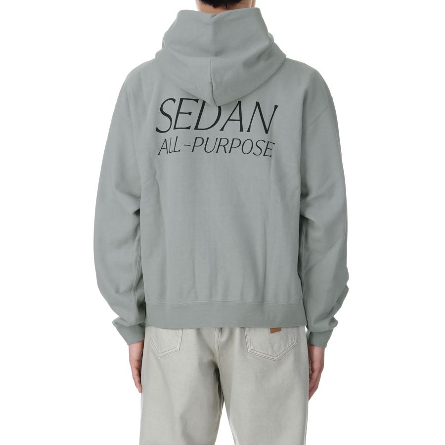 P5倍 / SALE】OS Logo Full Zip Hoodie - WOLF GREY (SD24S-CT01