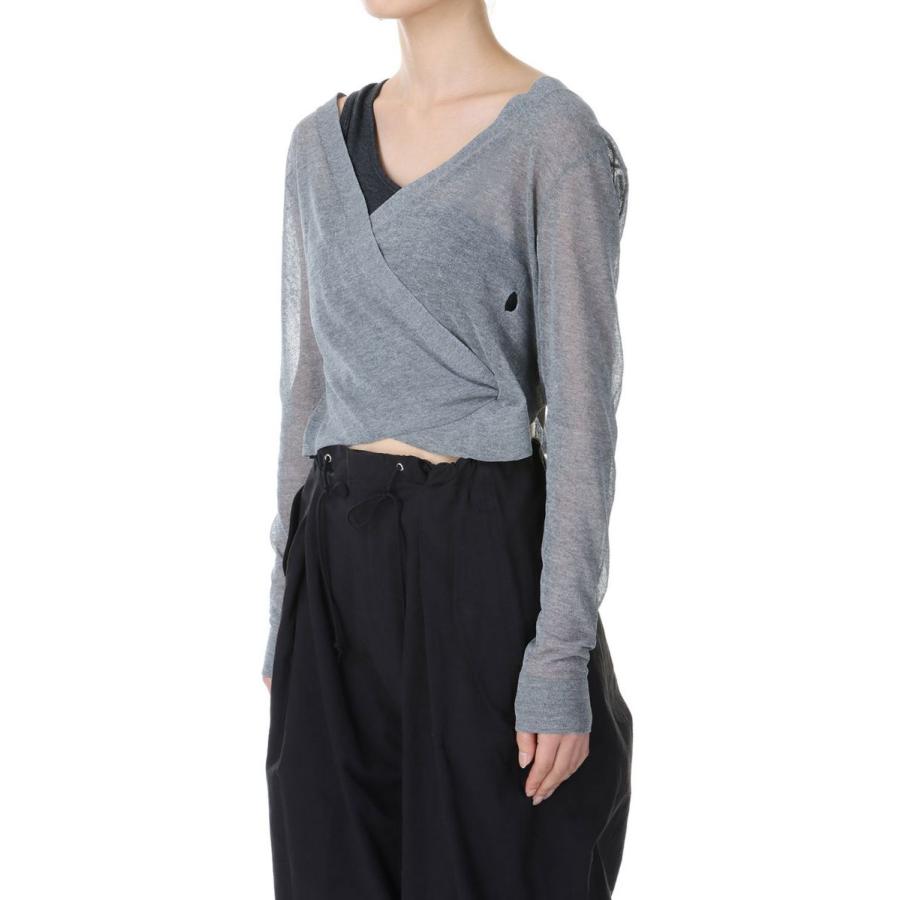 【P5倍 / SALE】Sheer Separate Cachecoeur -Gray (24SS-30-N) Jun Mikami(ジュンミカミ) | JUN MIKAMI | 01