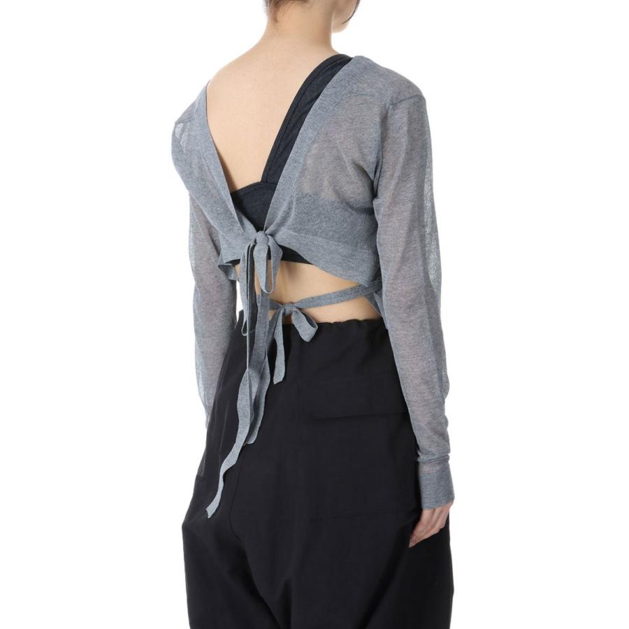 【P5倍 / SALE】Sheer Separate Cachecoeur -Gray (24SS-30-N) Jun Mikami(ジュンミカミ) | JUN MIKAMI | 02