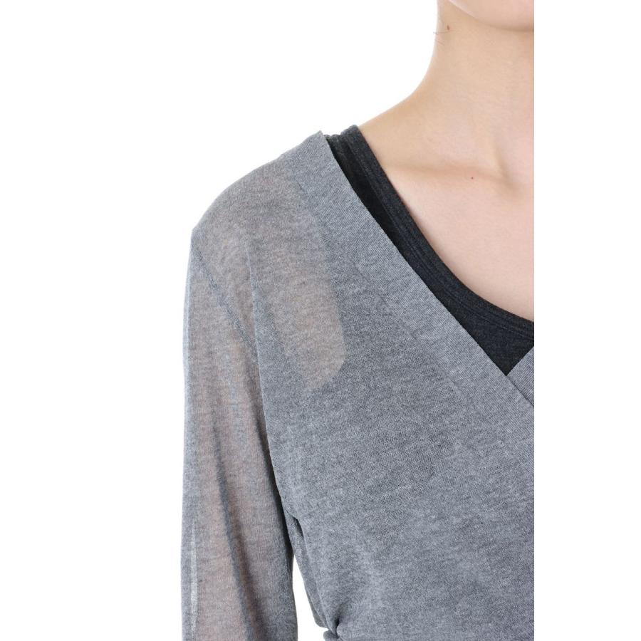 【P5倍 / SALE】Sheer Separate Cachecoeur -Gray (24SS-30-N) Jun Mikami(ジュンミカミ) | JUN MIKAMI | 03