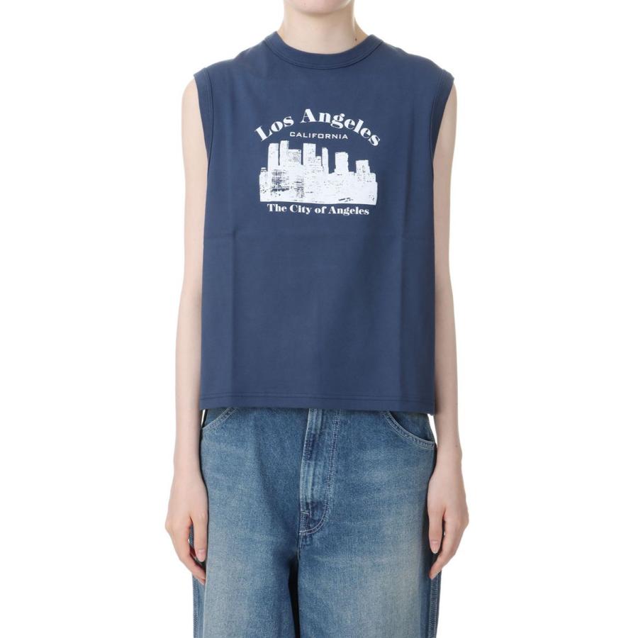 【P5倍 / SALE】LOS ANGELES TANK -Navy (24MMSCU04 ) Shinzone(シンゾーン) | Shinzone