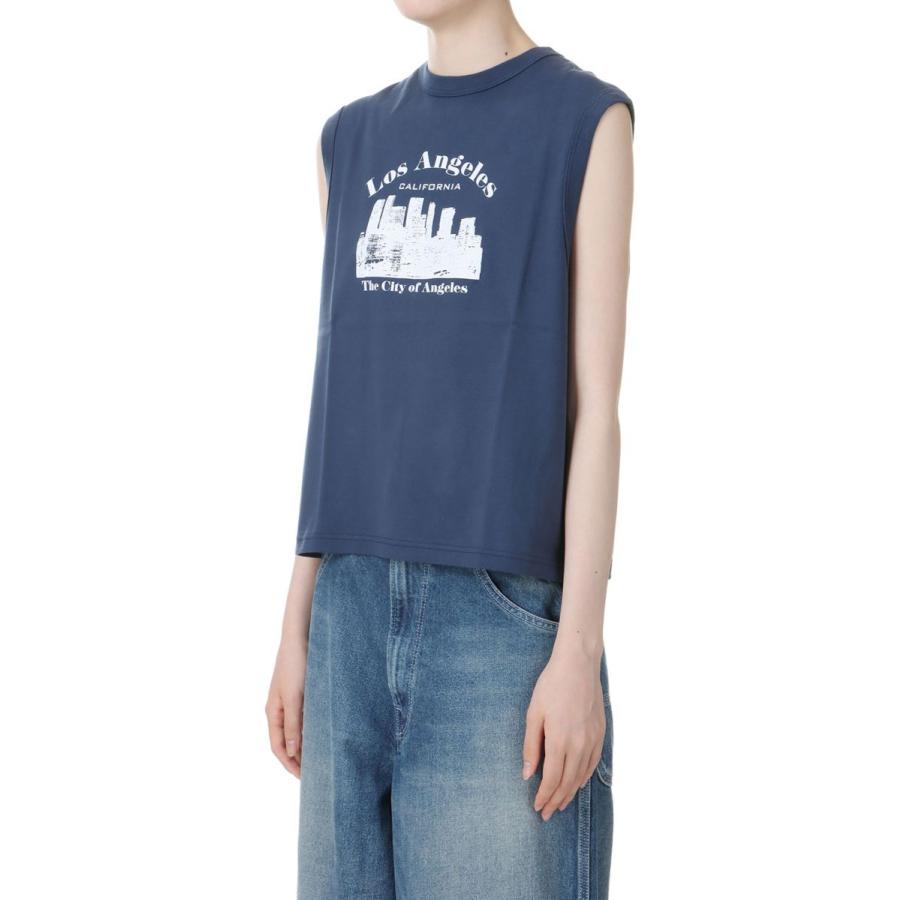 【SALE / 20%OFF】LOS ANGELES TANK -Navy (24MMSCU04 ) Shinzone(シンゾーン)