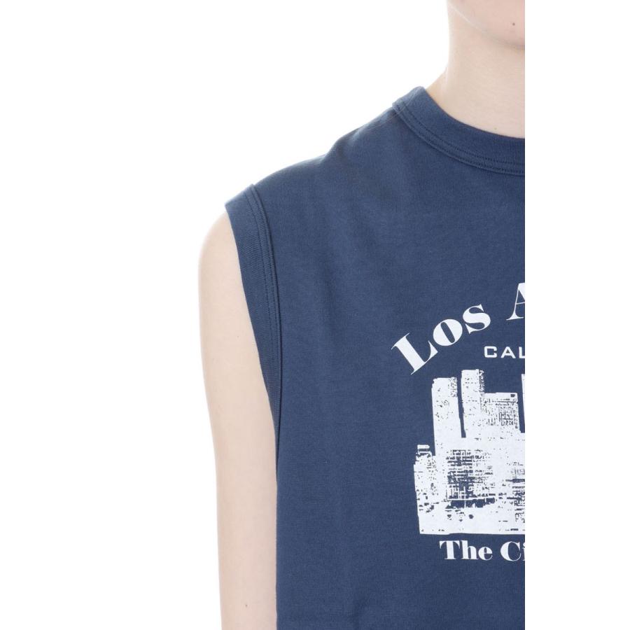 【SALE / 20%OFF】LOS ANGELES TANK -Navy (24MMSCU04 ) Shinzone(シンゾーン)