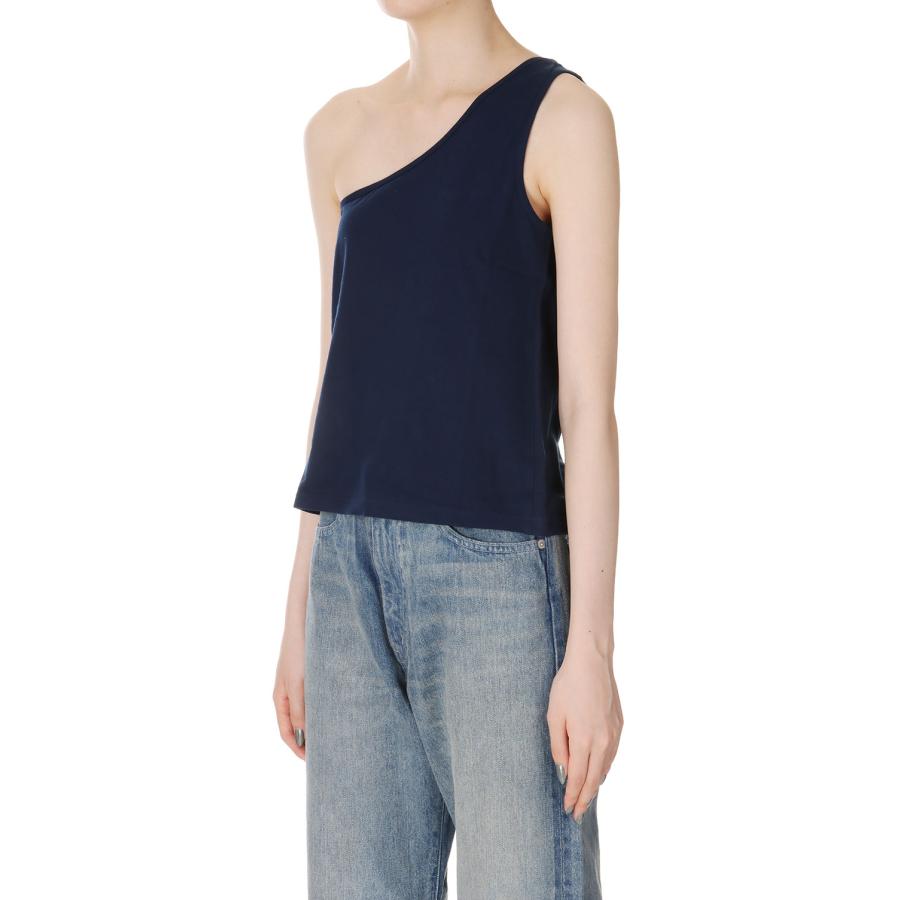 【P5倍 / SALE】BASIC ONE SHOULDER TOP-NAVY (TNH18100-29) The Newhouse(ザニューハウス) | THE NEWHOUSE | 02