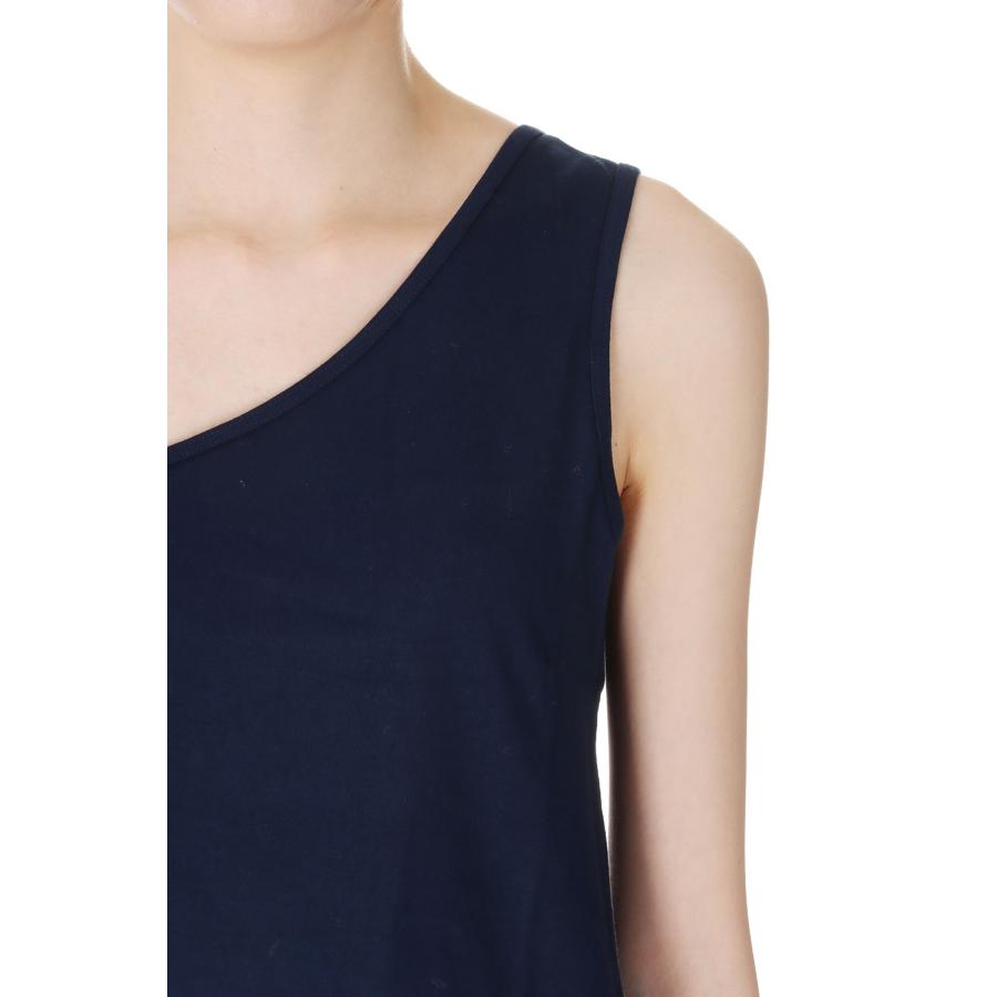 【P5倍 / SALE】BASIC ONE SHOULDER TOP-NAVY (TNH18100-29) The Newhouse(ザニューハウス) | THE NEWHOUSE | 04