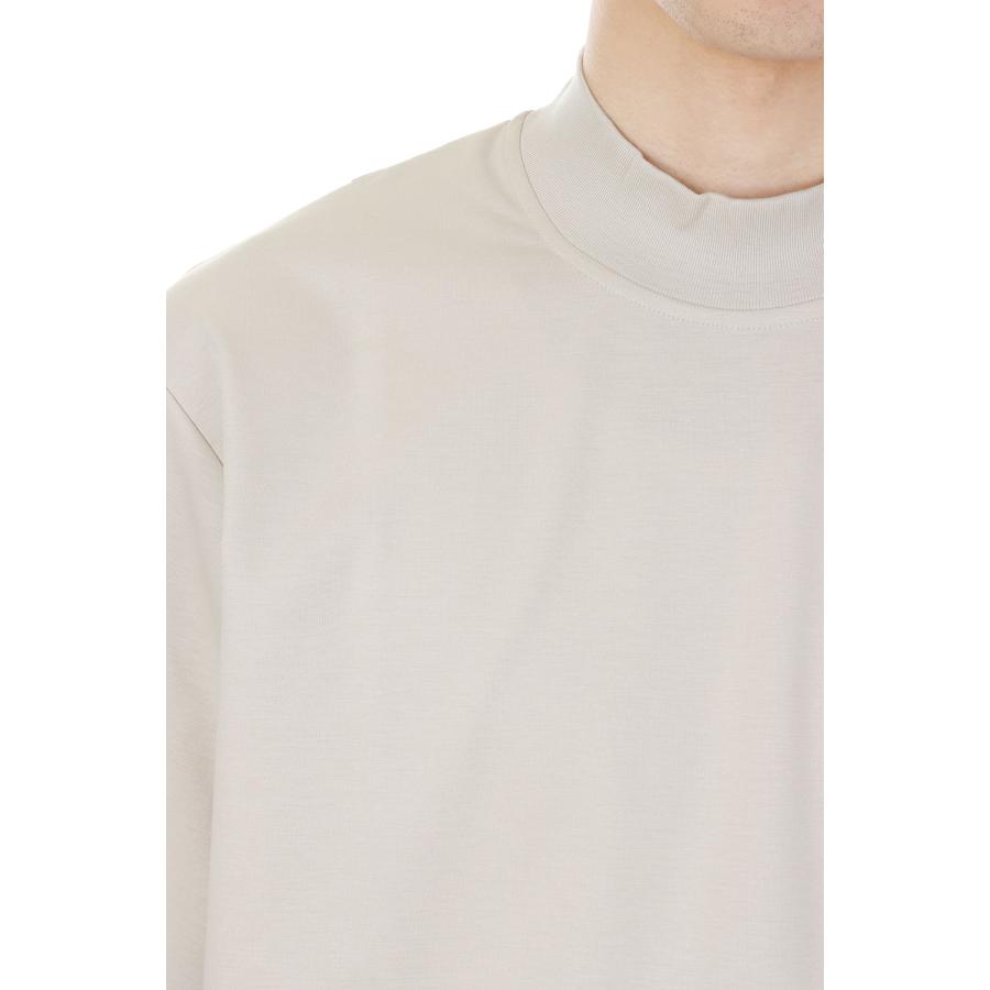【P5倍 / SALE】MOCK NECK T-SHIRT(W-014-8009)- L.Beige- WEWILL(ウィーウィル) |  | 03