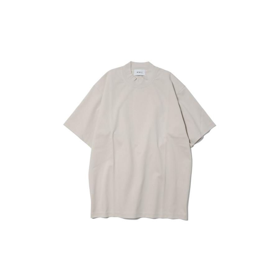 【P5倍 / SALE】MOCK NECK T-SHIRT(W-014-8009)- L.Beige- WEWILL(ウィーウィル) |  | 05