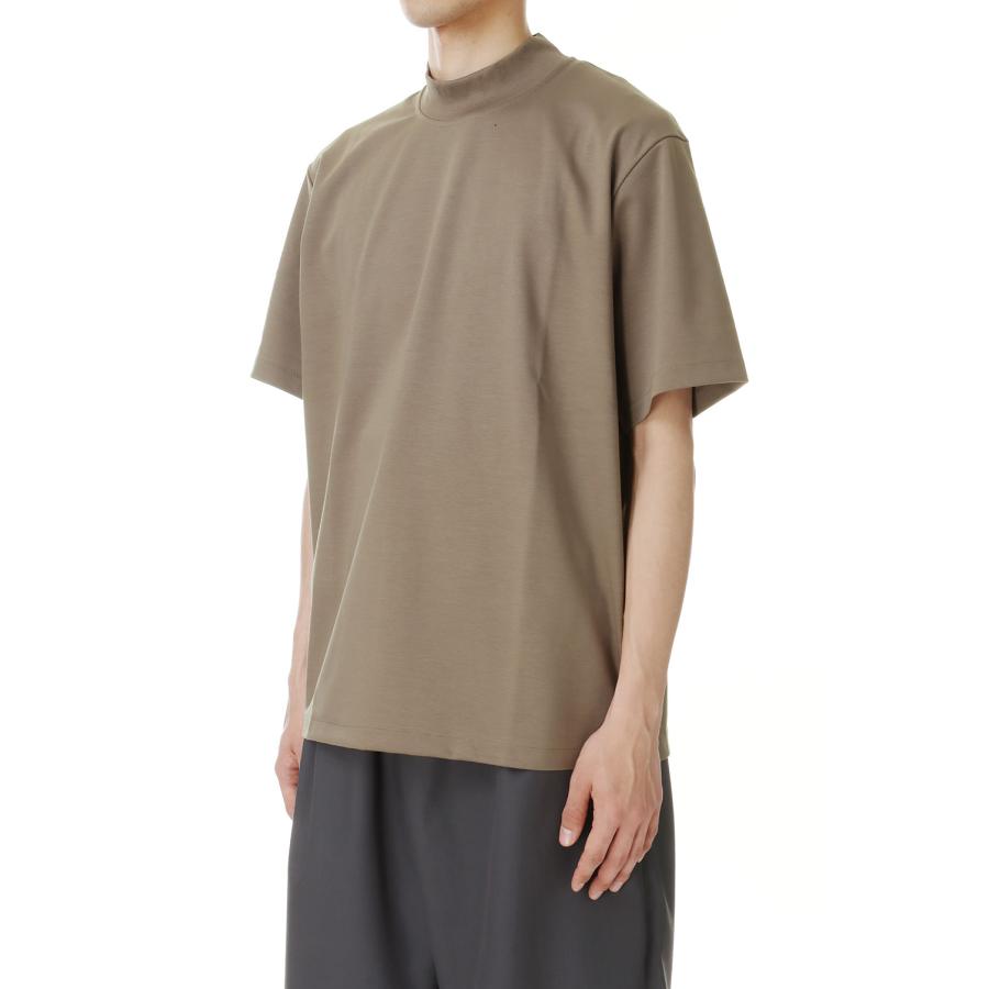 【P5倍 / SALE】MOCK NECK T-SHIRT(W-014-8009)-L.Brown- WEWILL(ウィーウィル) |  | 01