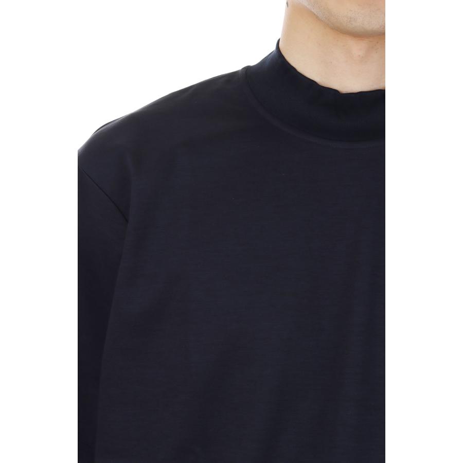 【P5倍 / SALE】MOCK NECK T-SHIRT(W-014-8009)-Navy- WEWILL(ウィーウィル) |  | 03