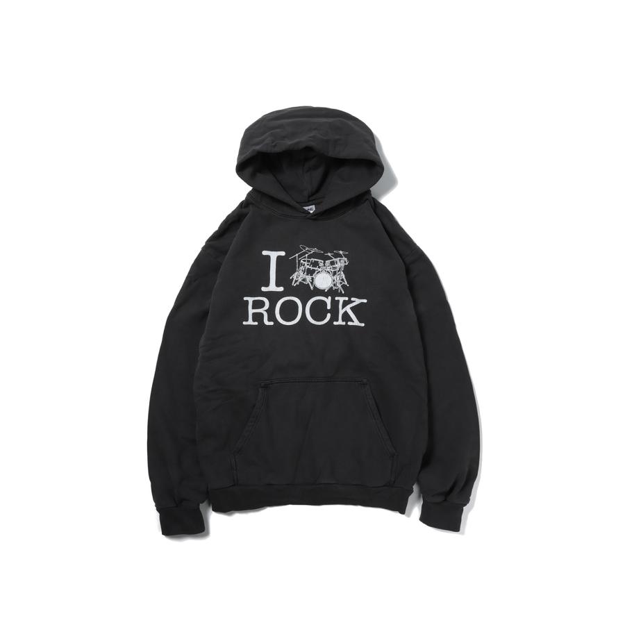 【P2倍 / SALE】IROCK, hoodie / Vintage Black Basketcase(バスケットケース) | 