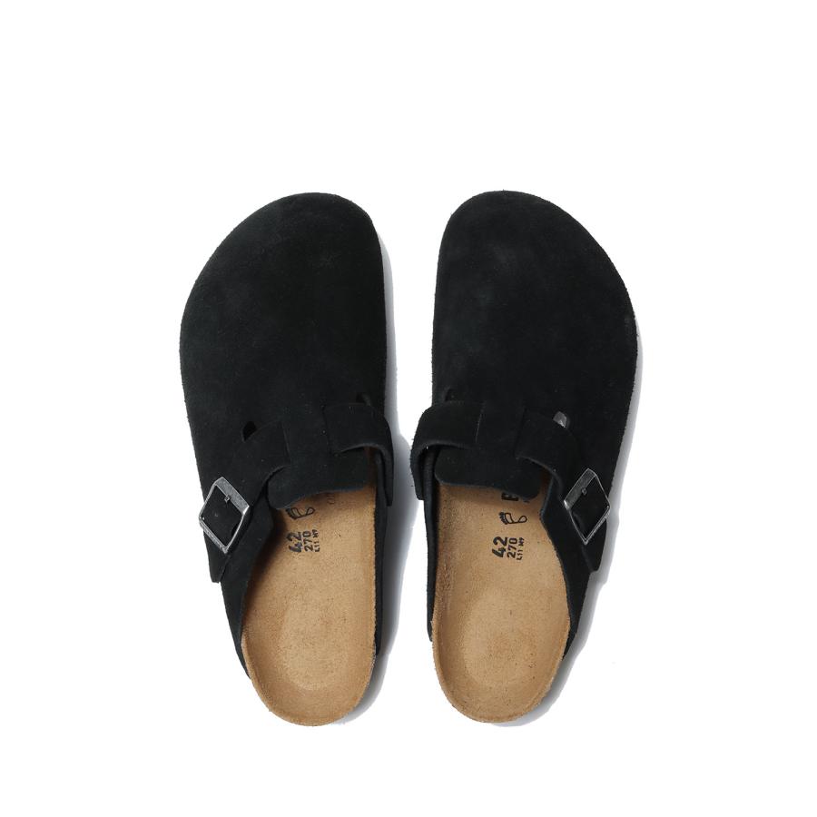 【P5倍】Boston / Suede Leather - BLACK (25.0cm~) Birkenstock(ビルケンシュトック) | BIRKENSTOCK | 08