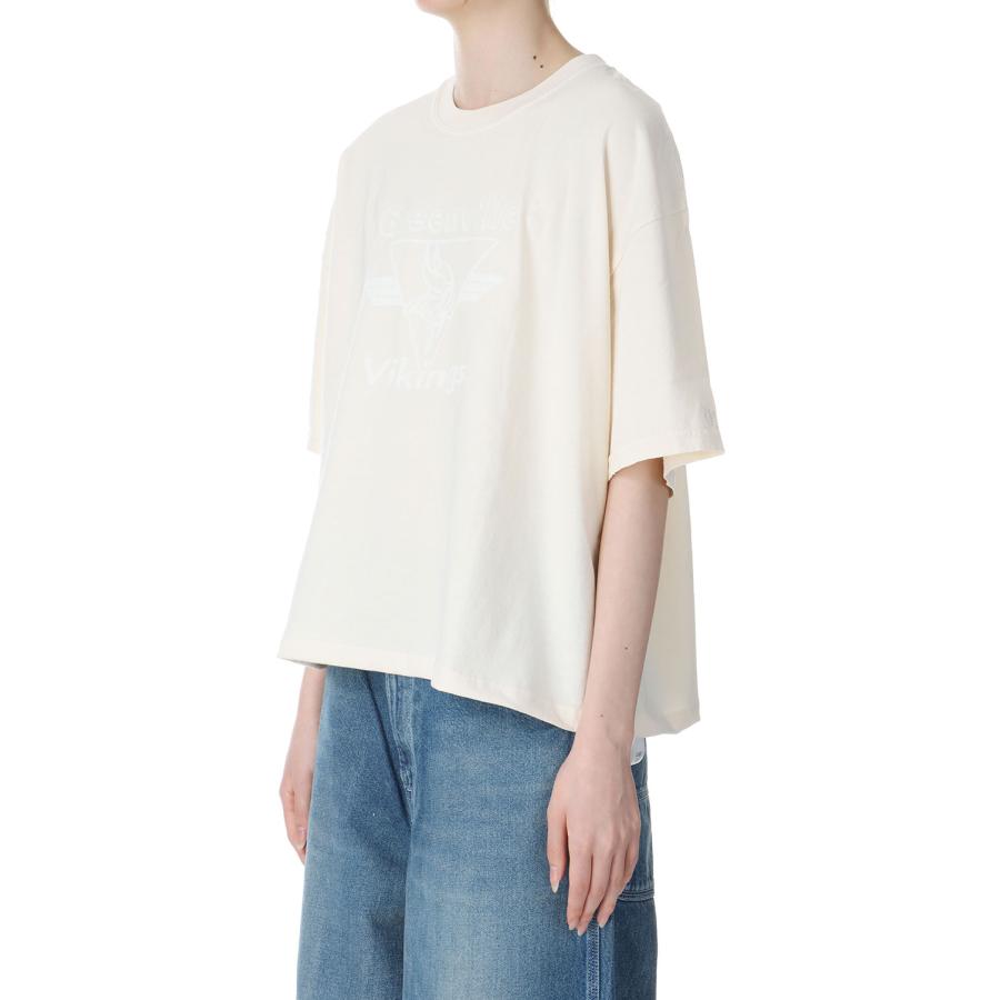 【P5倍 / SALE】PC Classic Art Loose Tee -IVORY (PC24112017) PARROTT CANVAS(パロットキャンバス) |  | 01