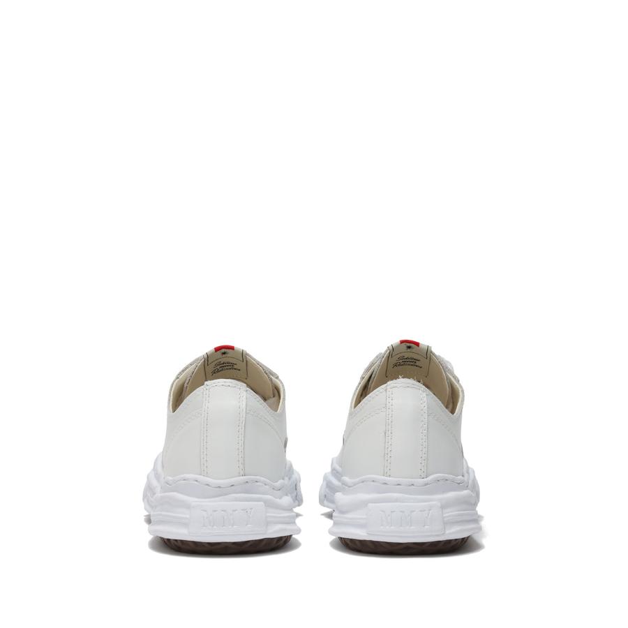 HANK OG LEATHER LOWTOP (A05FW704)-011 WHITE- MIHARA YASUHIRO(ミハラ ヤスヒロ) | MAISON MIHARA YASUHIRO | 05