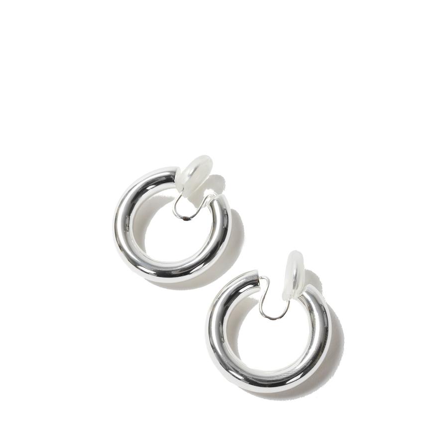 Middle Hoop Earring (Silver925) -SILVER (12990914) Todayful(トゥデイフル) | TODAYFUL