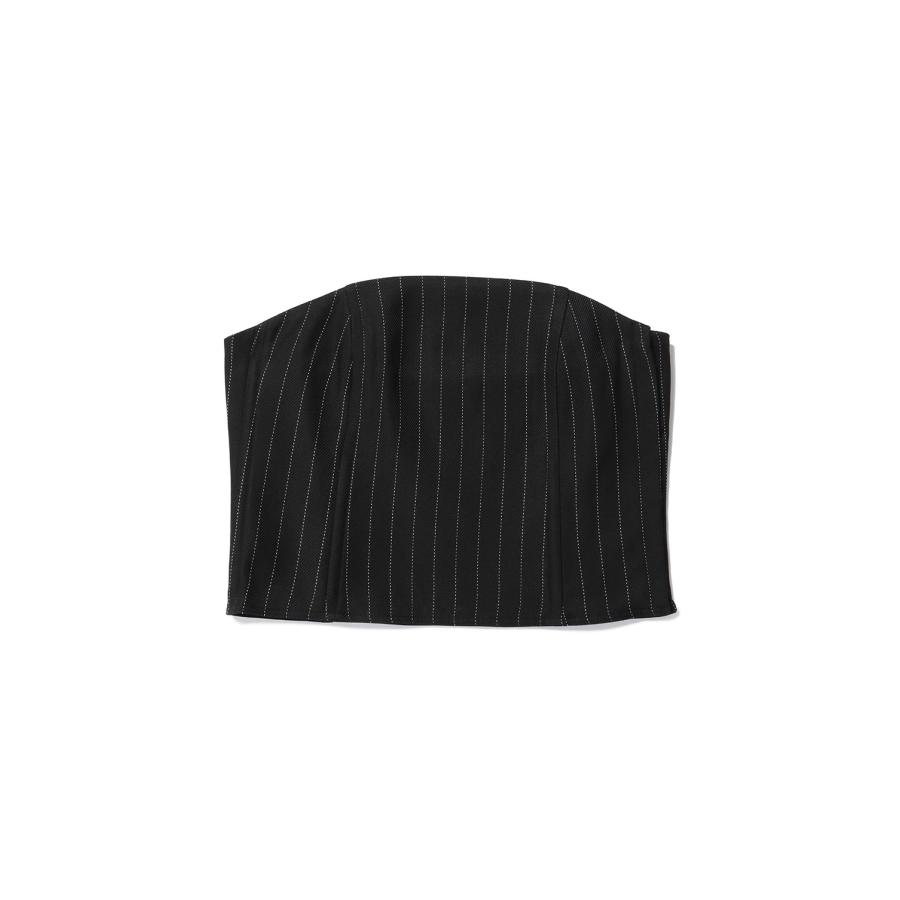 【SALE】Stripe Bustier Tops -BLACK (12420409) Todayful(トゥデイフル) | TODAYFUL | 03