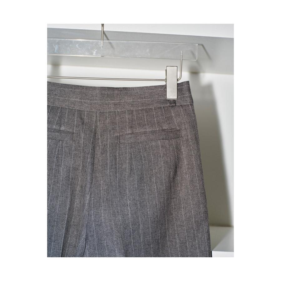 【SALE】Stripe Twill Trousers -DARK GRAY (12420701) Todayful(トゥデイフル) | TODAYFUL | 10