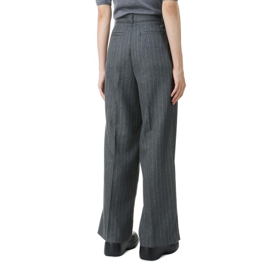 【SALE】Stripe Twill Trousers -DARK GRAY (12420701) Todayful(トゥデイフル) | TODAYFUL | 02