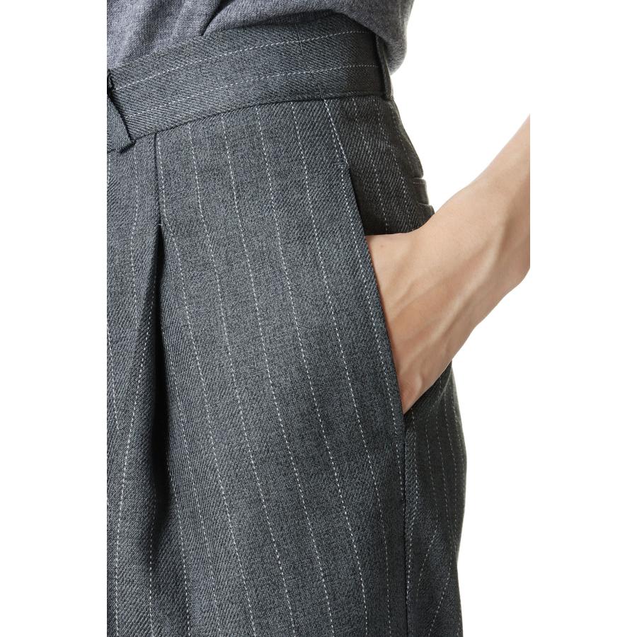 【SALE】Stripe Twill Trousers -DARK GRAY (12420701) Todayful(トゥデイフル) | TODAYFUL | 04