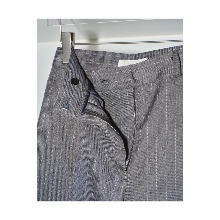 【SALE】Stripe Twill Trousers -DARK GRAY (12420701) Todayful(トゥデイフル) | TODAYFUL | 09