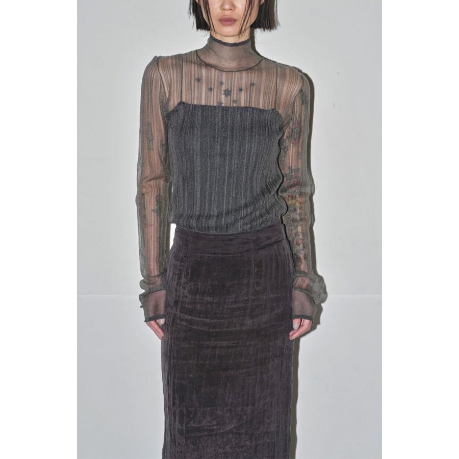 【SALE】Sheer Randomrib Knit -GRAY (12420513) Todayful(トゥデイフル) | TODAYFUL | 10