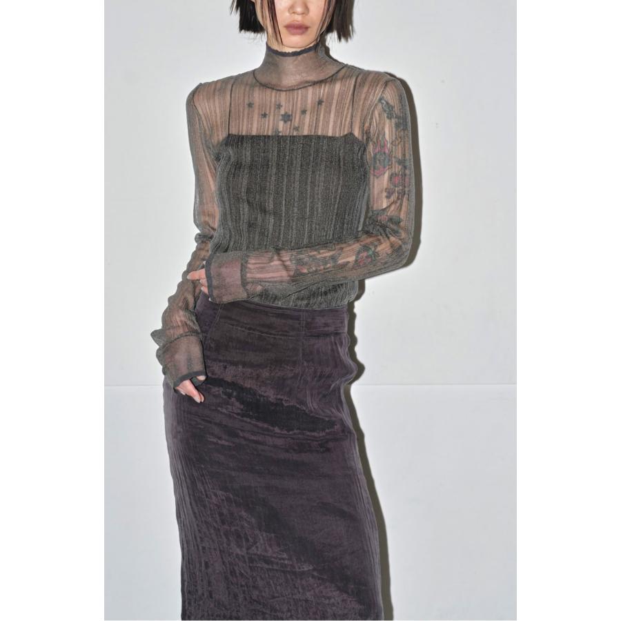 【SALE】Sheer Randomrib Knit -GRAY (12420513) Todayful(トゥデイフル) | TODAYFUL | 09