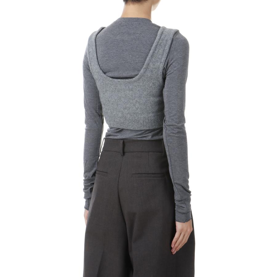 【SALE】Raccoon Knit Bustier -GRAY(12420502) Todayful(トゥデイフル) | TODAYFUL | 02