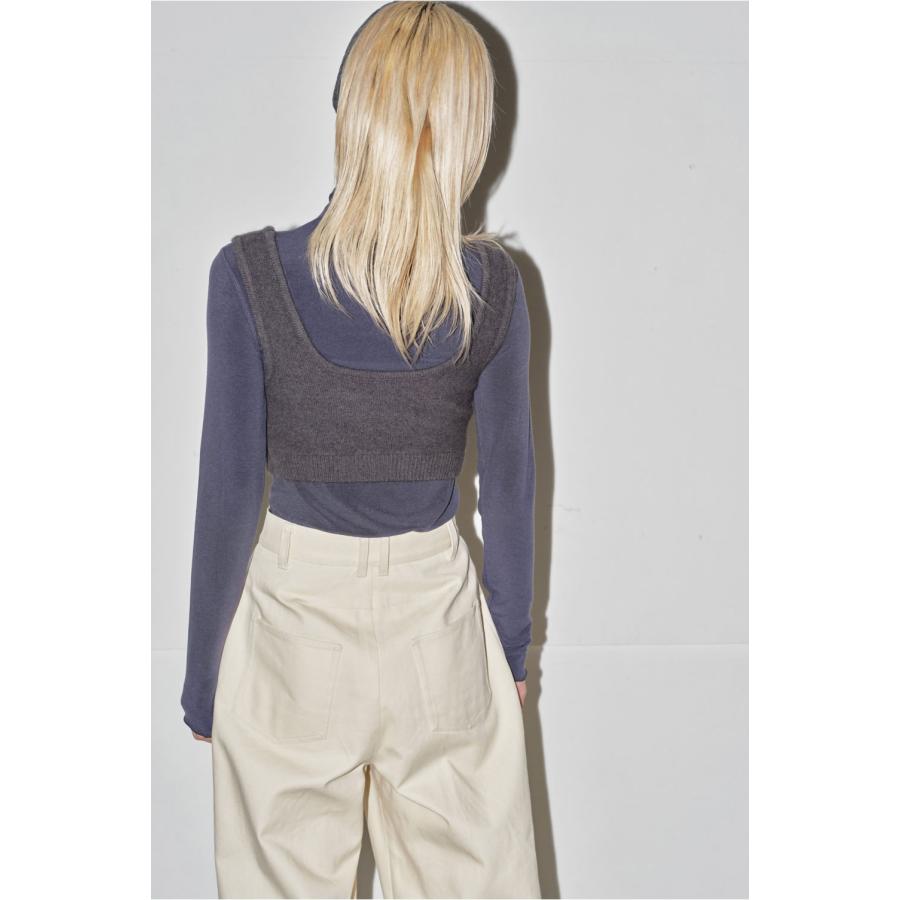 【SALE】Raccoon Knit Bustier -SKY BLUE(12420502) Todayful(トゥデイフル) | TODAYFUL | 09