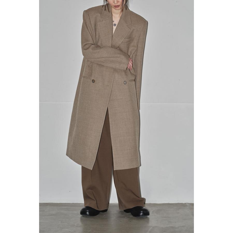 Wool100% Chester Coat -GRAY BEIGE (12420002) Todayful(トゥデイフル) | TODAYFUL | 11