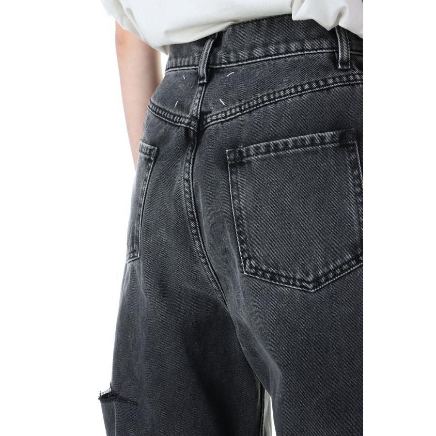 *SLASH DETAIL DENIM PATNS -BLACK Maison Margiela(メゾンマルジェラ) | Maison Margiela | 05