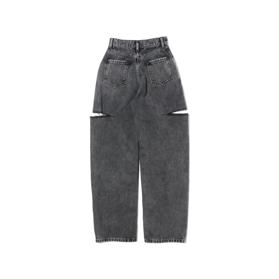 *SLASH DETAIL DENIM PATNS -BLACK Maison Margiela(メゾンマルジェラ) | Maison Margiela | 07