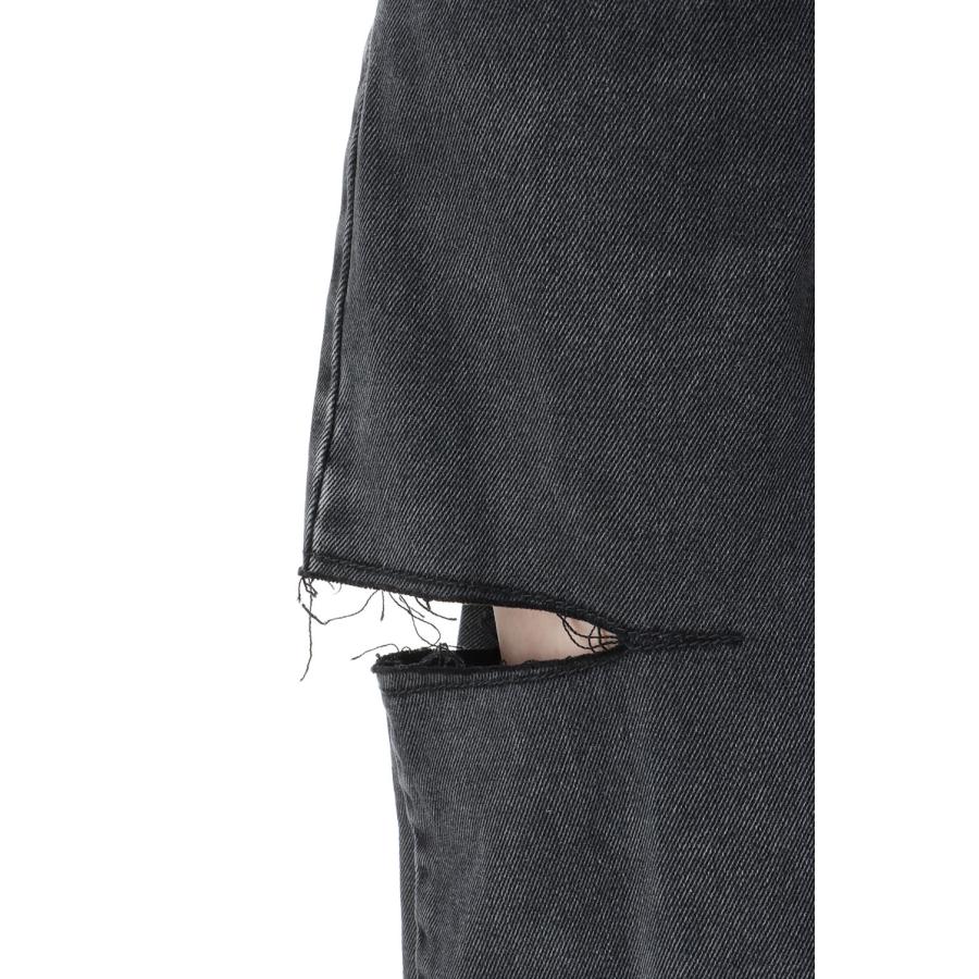 【P5倍】*SLASH DETAIL DENIM PANTS -BLACK (S51LA0051-S30743-965) Maison Margiela(メゾンマルジェラ) | Maison Margiela | 05