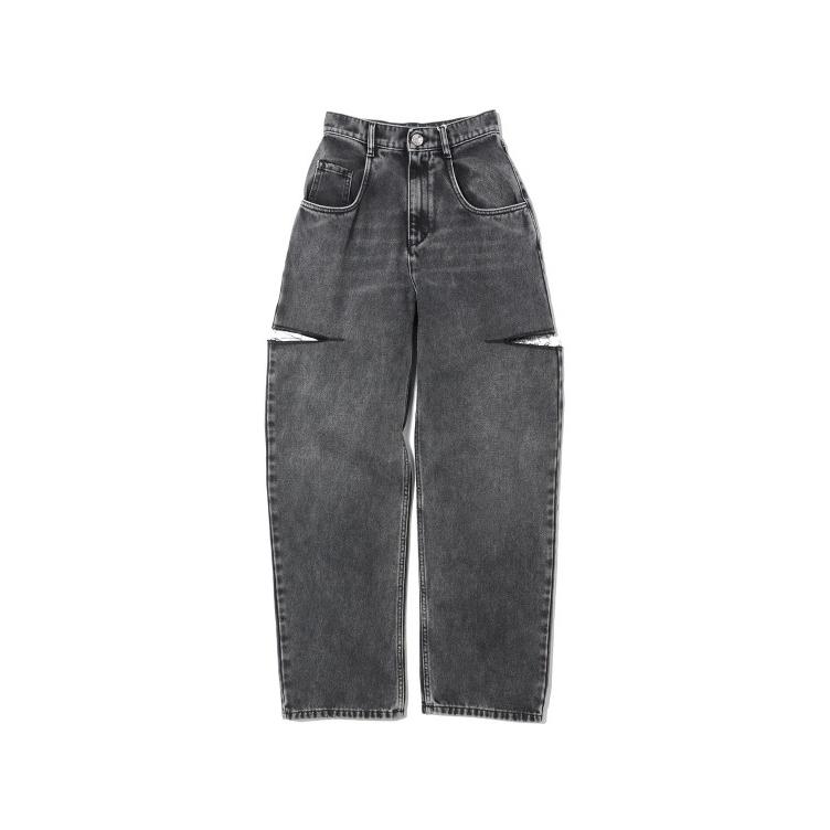 【P5倍】*SLASH DETAIL DENIM PANTS -BLACK (S51LA0051-S30743-965) Maison Margiela(メゾンマルジェラ) | Maison Margiela | 06