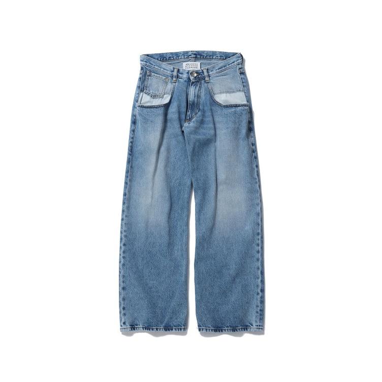 【P5倍】STRAIGHT DENIM PANTS CONTRAST POCKETS -BLUE (S51LA0052-S30513-470) Maison Margiela(メゾンマルジェラ) | Maison Margiela | 06