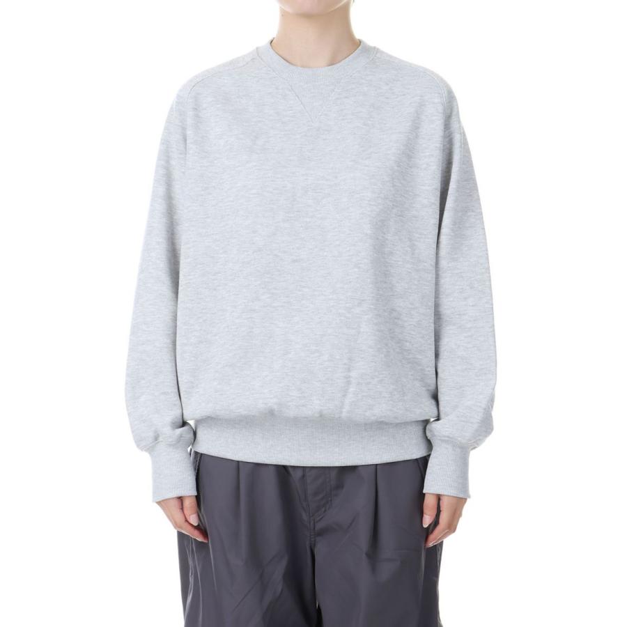 【P5倍】W's TECH SWEAT CREW FREEDOM SLEEVE -Top Gray (BE-51024WL) DAIWA PIER39 -Women-(ダイワ ピア 39) | DAIWA PIER39