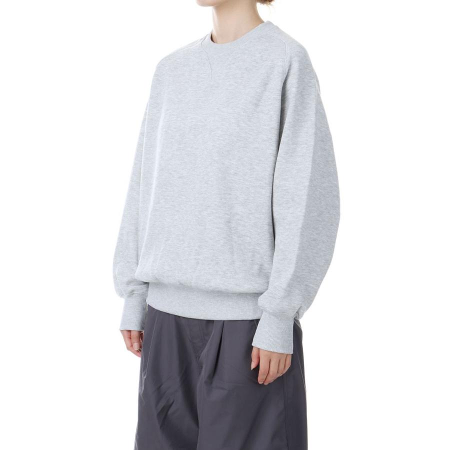 W&#039;s TECH SWEAT CREW FREEDOM SLEEVE -Top Gray (BE-51024WL) DAIWA PIER39 -Women-(ダイワ ピア 39)