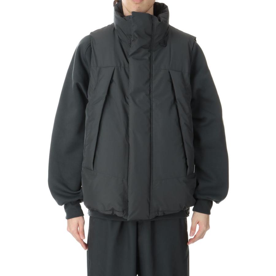 GORE-TEX WINDSTOPPER FIELD DOWN VEST - CHARCOAL (BW-18024W) DAIWA 