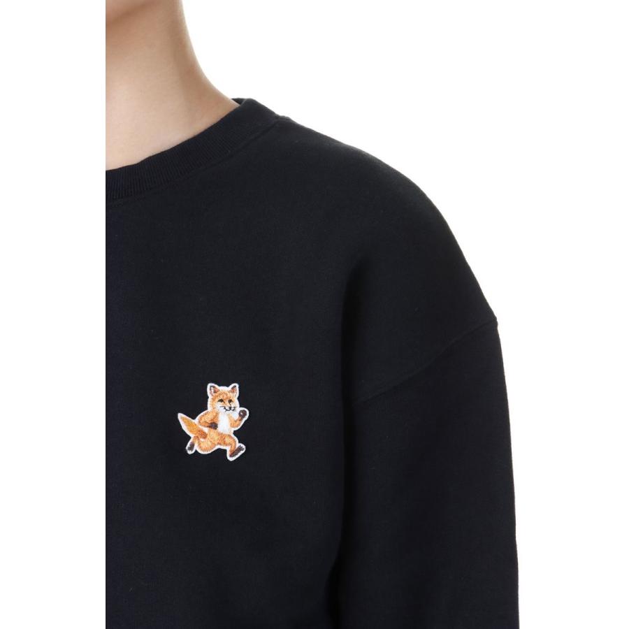 【P5倍 / SALE】SPEEDY FOX PATCH COMFORT SWEATSHIRT - BLACK(MW00309KM0307) Maison Kitsune -Women-(メゾンキツネ) |  | 03