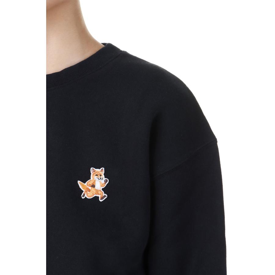 【P5倍 / SALE】SPEEDY FOX PATCH COMFORT SWEATSHIRT - BLACK(MW00309KM0307) Maison Kitsune -Women-(メゾンキツネ) |  | 04