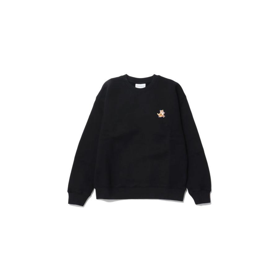 【P5倍 / SALE】SPEEDY FOX PATCH COMFORT SWEATSHIRT - BLACK(MW00309KM0307) Maison Kitsune -Women-(メゾンキツネ) |  | 05