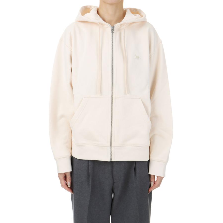【P5倍 / SALE】BABY FOX PATCH ZIPPED HOODIE - FRESH COTTON(NW00702KM0325) Maison Kitsune -Women-(メゾンキツネ) |  | 02