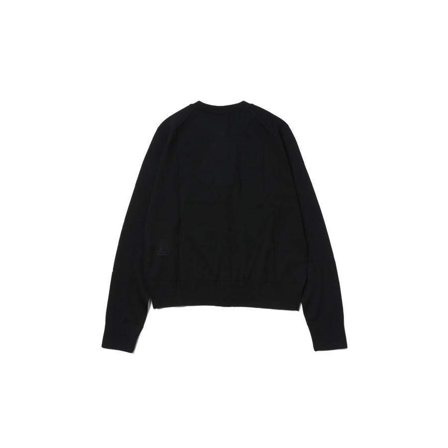 【P5倍 / SALE】BABY FOX PATCH REGULAR CARDIGAN - BLACK(MW00507KT1036) Maison Kitsune -Women-(メゾンキツネ) |  | 01