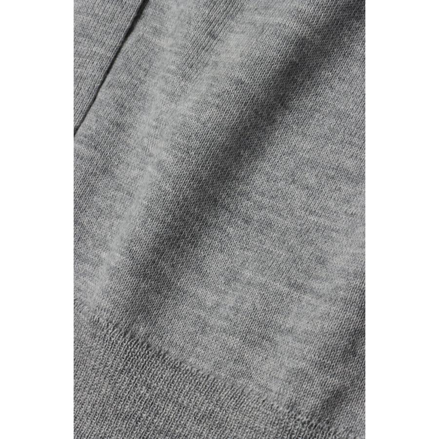 【SALE】BABY FOX PATCH REGULAR CARDIGAN - LIGHT GREY MELANGE(NW00507KT1091) Maison Kitsune -Women-(メゾンキツネ) |  | 02