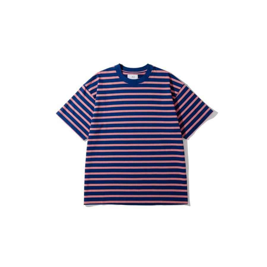 【P5倍 / SALE】SS BORDER TEE - BLUE (ACY-24SS-006) Acy(エイシー) | 