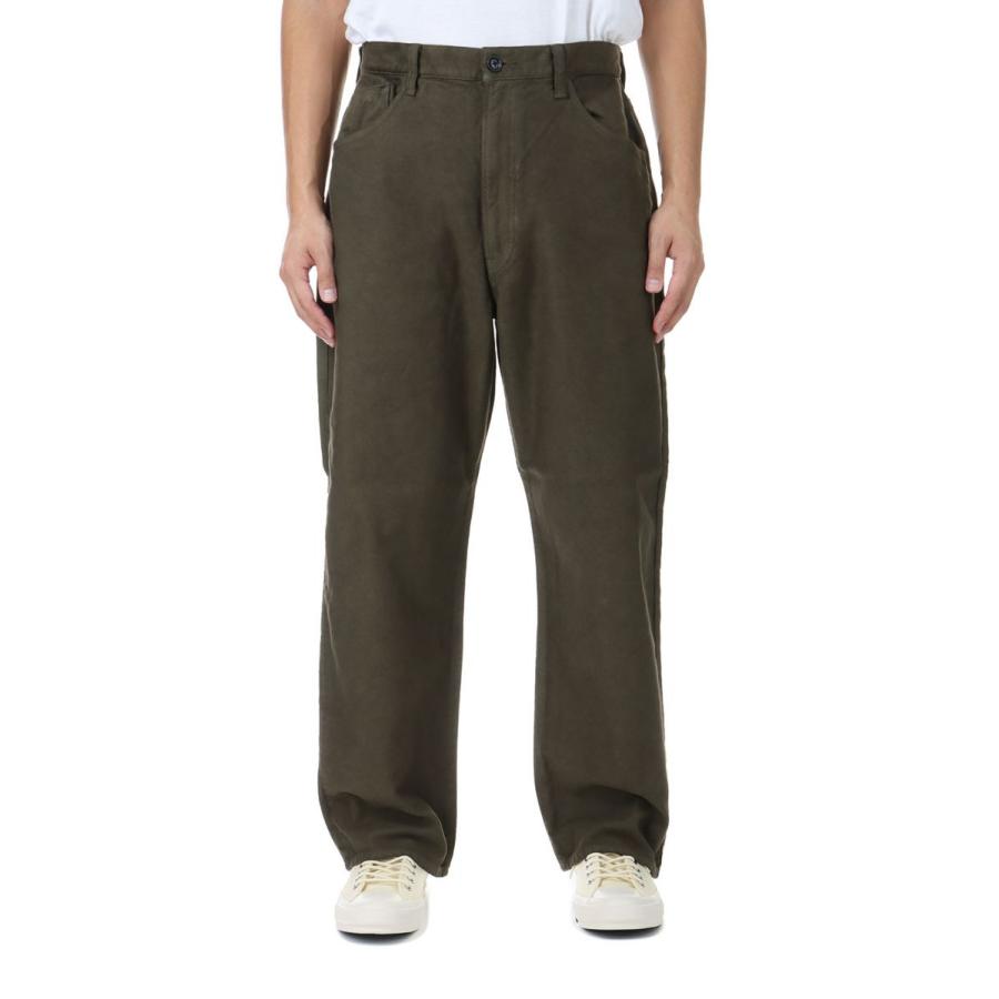 Porter Classic MOLESKIN PANTS / OLIVE M