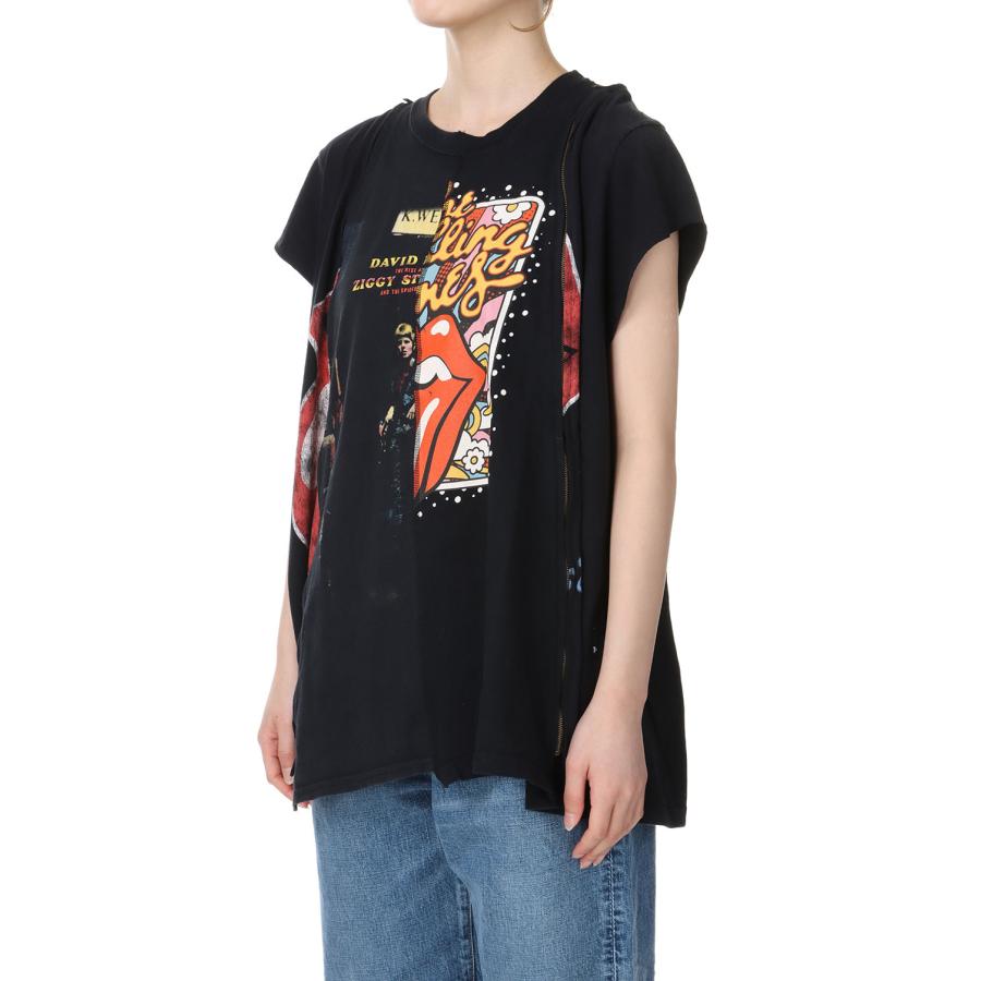 【P5倍 / SALE】circa make zip removal wide top / BLACK-3(cc24ss-01) 77circa -Women-(ナナナナサーカ) | 77circa | 02