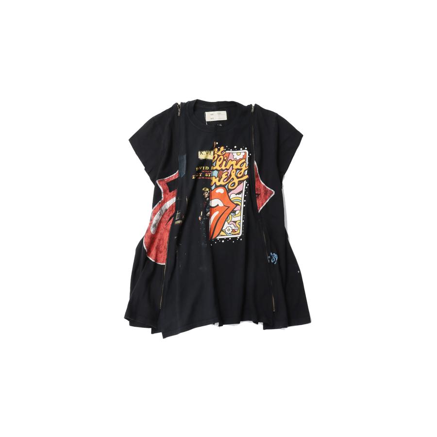 【P5倍 / SALE】circa make zip removal wide top / BLACK-3(cc24ss-01) 77circa -Women-(ナナナナサーカ) | 77circa | 05