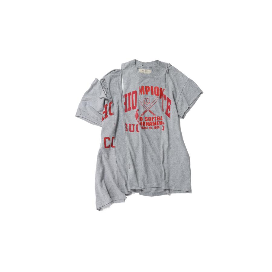 【P5倍 / SALE】circa make cutback gap wide top / GRAY-1(cc24ss-02) 77circa -Women-(ナナナナサーカ) | 77circa | 04